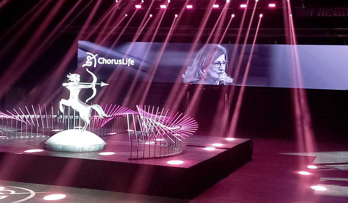 Chorus Life Arena luci Chorus Life Arena luci